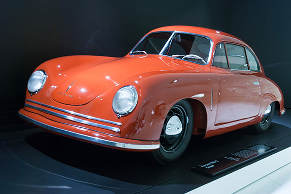 Un des nombreux magnifiques modèles de Porsche