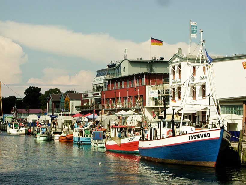 Le port de Warnemünde